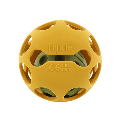 Trixie Hochet Sensoriel En Silicone Mr. Lion Yellow