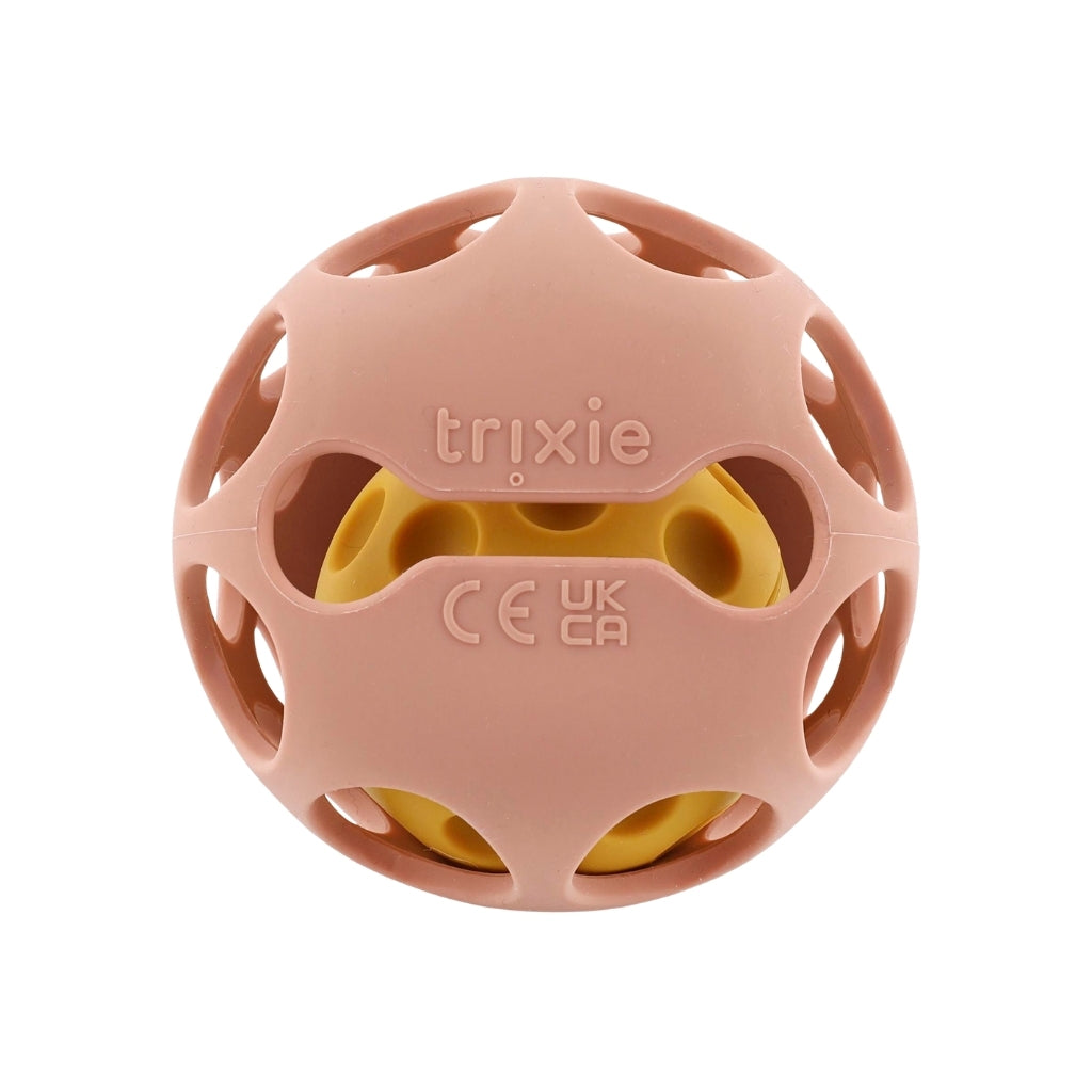 Trixie Hochet Sensoriel En Silicone Mrs. Cat Roze 