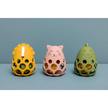 Trixie Hochet Sensoriel En Silicone Mrs. Cat Roze 