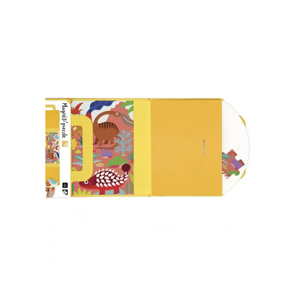 Janod Puzzle Magnétique Magnéti'puzzle Dino Multi - 24 Pièces