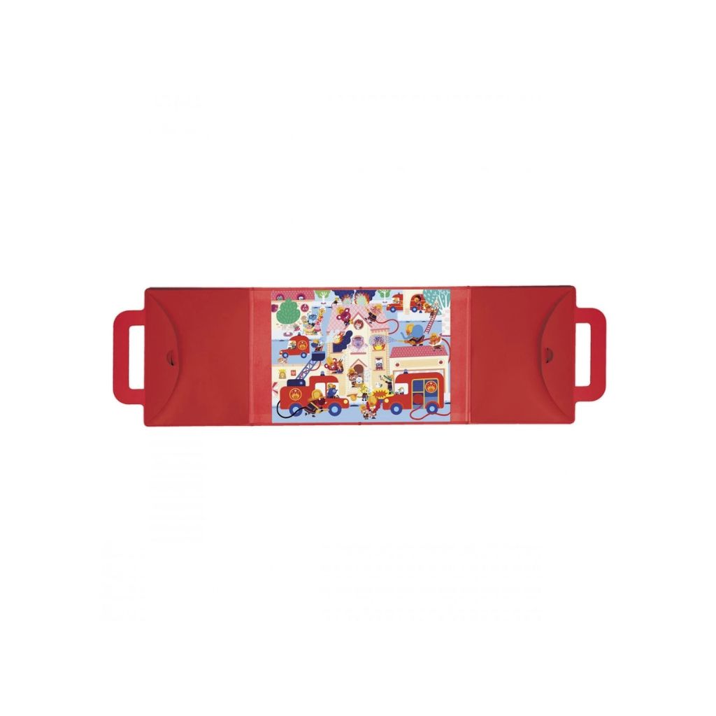 Janod Puzzle Magnétique Magnéti'puzzle Pompiers Multi - 36 Pièces