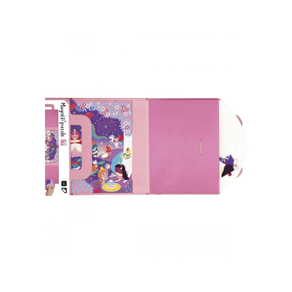 Janod Puzzle Magnétique Magnéti'puzzle Princesses Multi - 36 Pièces
 
