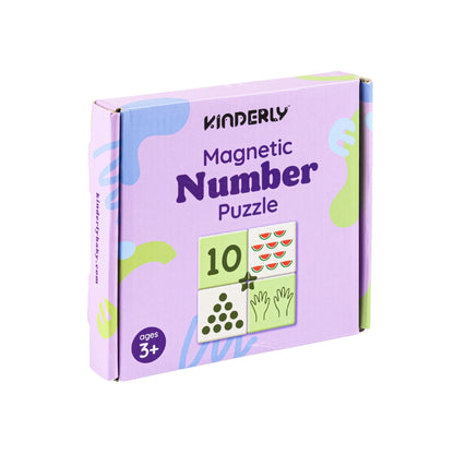Kinderly Magnetische Puzzel Nummers Multi – 40 Stuks