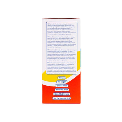 Babyton Dentifrice Flacon Pompe Sans Fluor Goût Fraise 200 ml