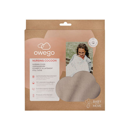 Owego Borstvoedingsdoek Nursing Cocoon Epic Natural Beige