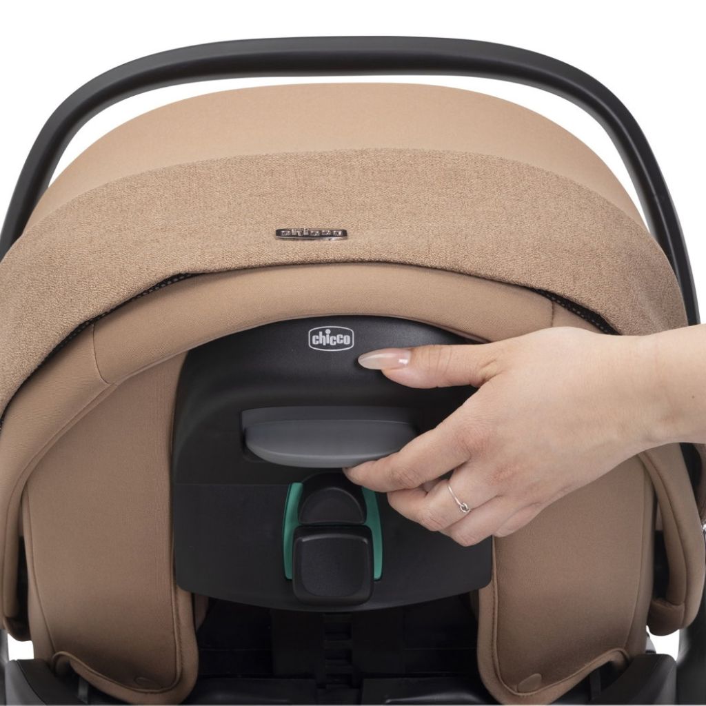 Chicco Draagbare Autostoel First Seat Recline 2 i-Size Groep 0+ Caramel