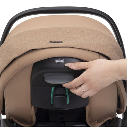 Chicco Draagbare Autostoel First Seat Recline 2 i-Size Groep 0+ Caramel
