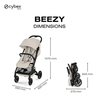 Cybex Poussette Beezy Dune Grey 