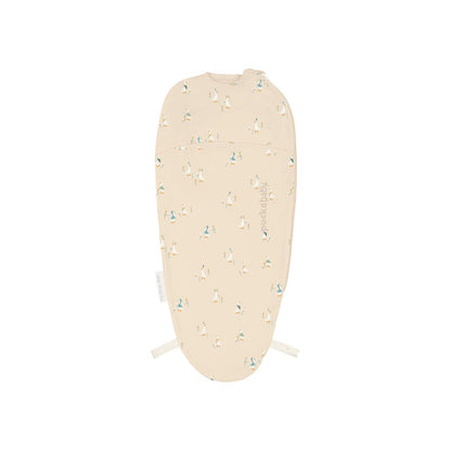 Puckababy Sac d'emmaillotage / Sac De Couchage d'été The Orginal Piep Cotton TOG 0,5 Geese 66 cm