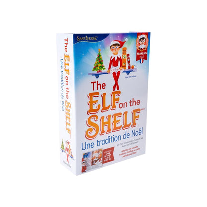 The Elf On The Shelf Coffret Cadeau Fille Livre + Poupée FR Multi