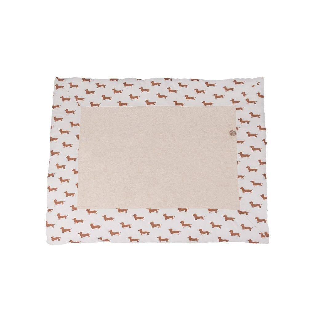 Pericles Tapis De Parc Teckel Allover Taupe