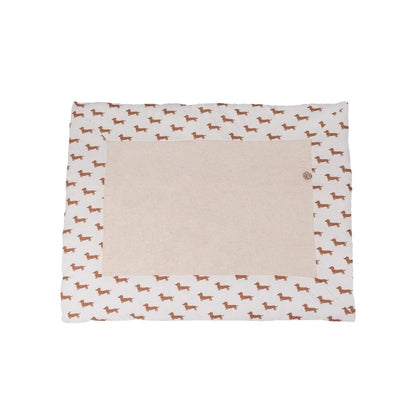 Pericles Tapis De Parc Teckel Allover Taupe