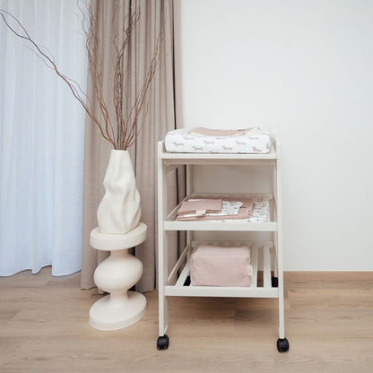 Pericles Housse Pour Matelas à Langer Teckel Allover Powder