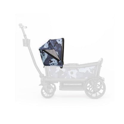 Veer Pare-soleil Pour Chariot Cruiser Blue Camouflage