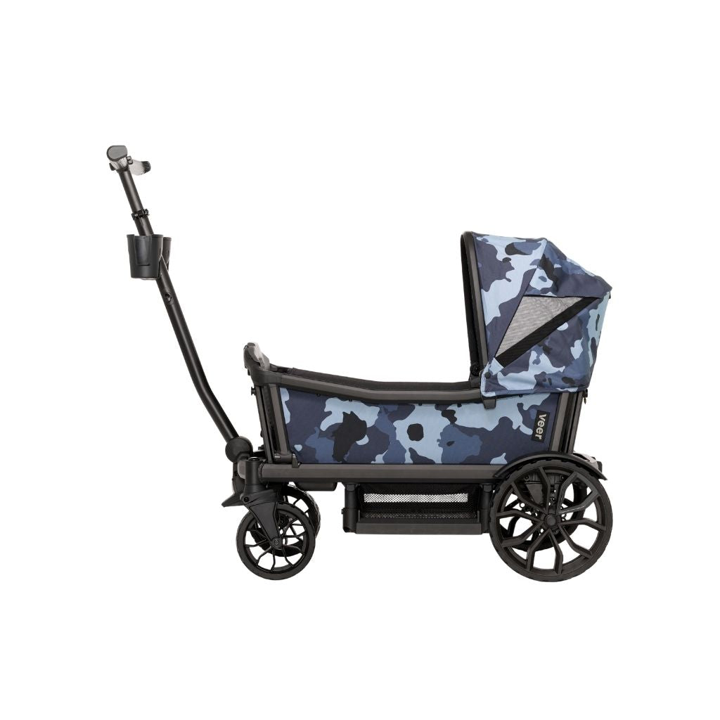 Veer Pare-soleil Pour Chariot Cruiser Blue Camouflage