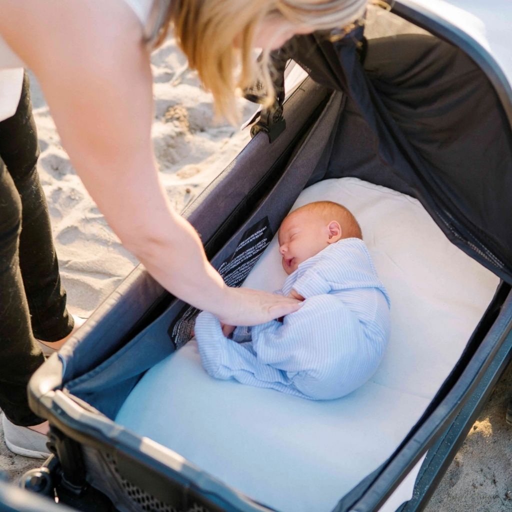Veer Babynestje Nap System Voor Bolderkar Cruiser Black / White