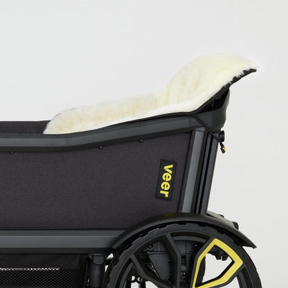 Veer Siège En Peau De Mouton Vegan Pour Chariot Cruiser White
 