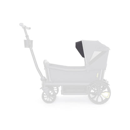 Veer Zonnekap Visor Voor Bolderkar Cruiser XL Dark Grey