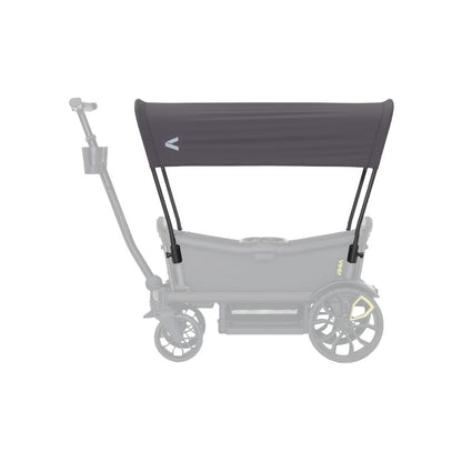 Veer Zonnescherm Voor Bolderkar Cruiser XL Grey