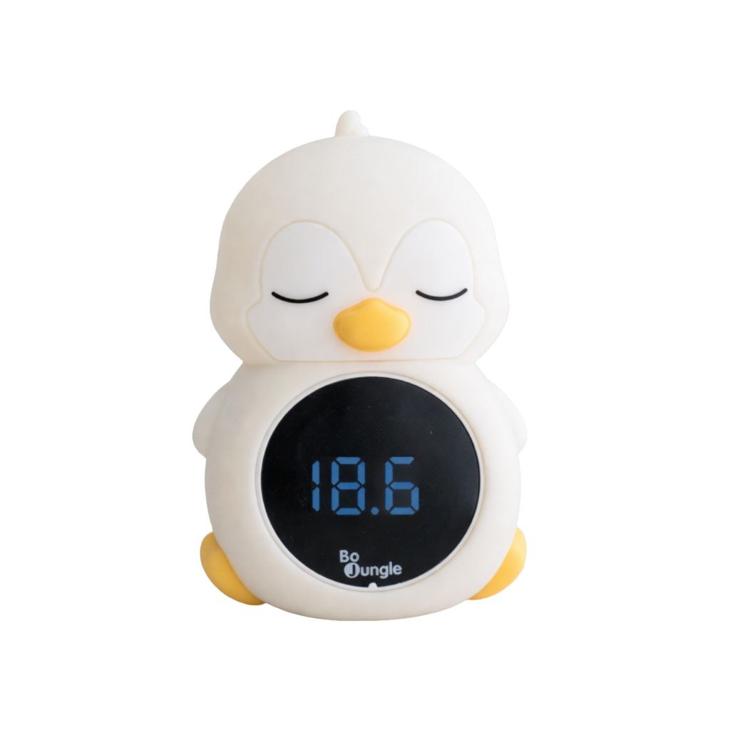 BoJungle 3-in-1 Digitale Bad / Slaapkamer Thermometer + Nachtlampje White