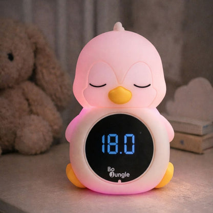 BoJungle 3-in-1 Digitale Bad / Slaapkamer Thermometer + Nachtlampje White