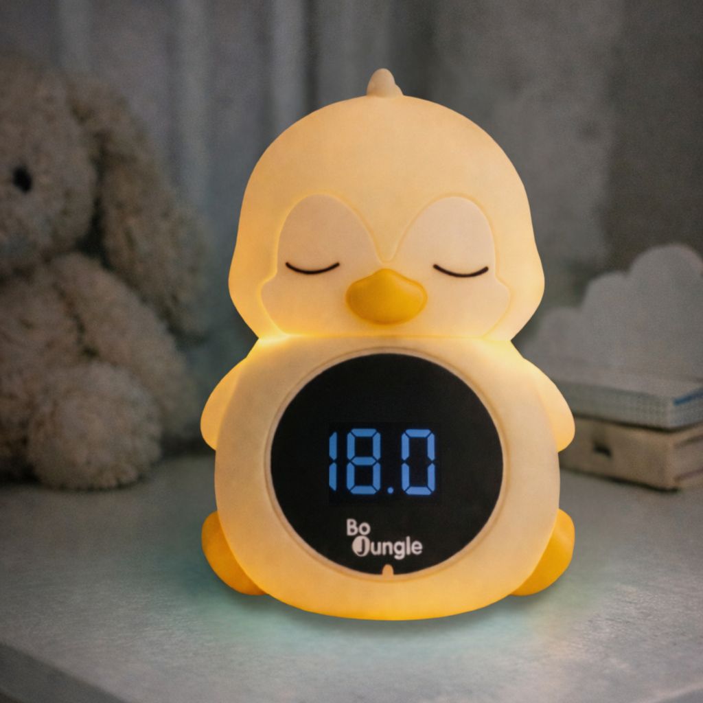 BoJungle 3-in-1 Digitale Bad / Slaapkamer Thermometer + Nachtlampje White