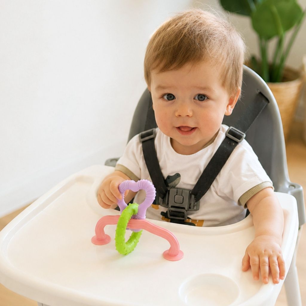 Sense2Play Anneaux Sensoriels Avec Ventouses Multi - 6 Pièces