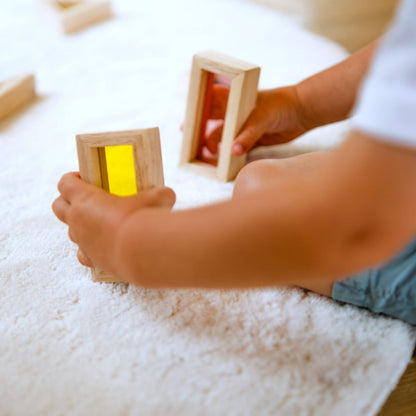 Sense2Play Blocs De Fenêtre En Bois Arc-en-ciel Lumi'Sky Multi – 24 Pièces
 
 
 