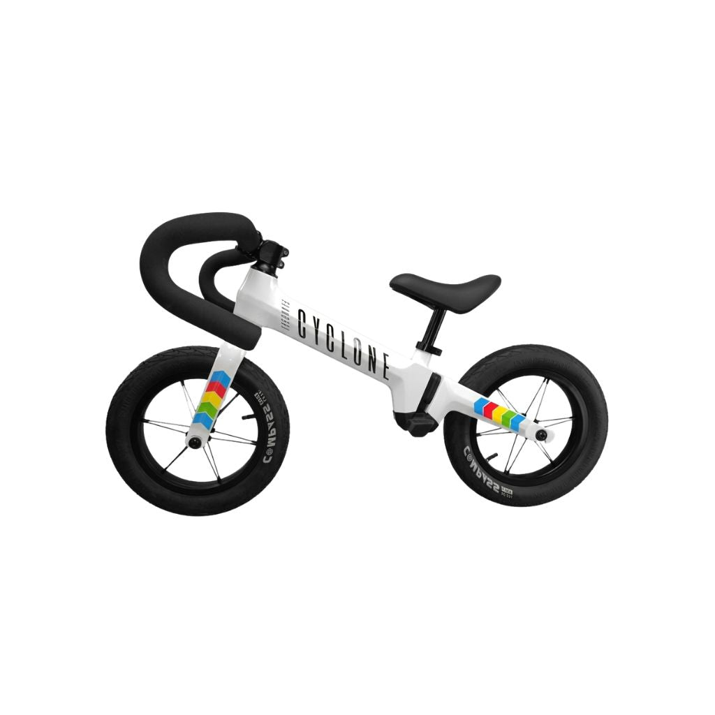 Cyclosonic Vélo Sans Pédales Flanders Cyclone One White