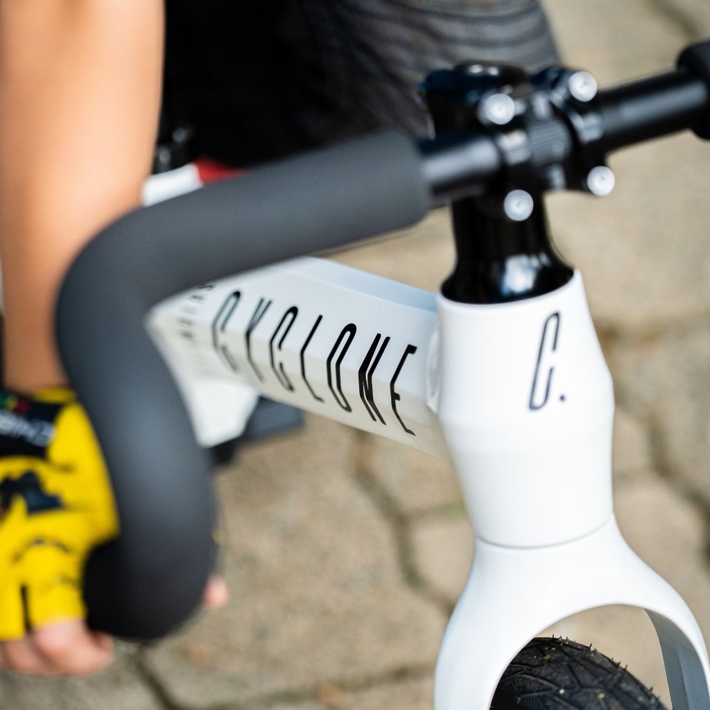 Cyclosonic Vélo Sans Pédales Flanders Cyclone One White