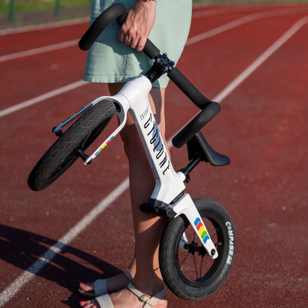 Cyclosonic Vélo Sans Pédales Flanders Cyclone One White