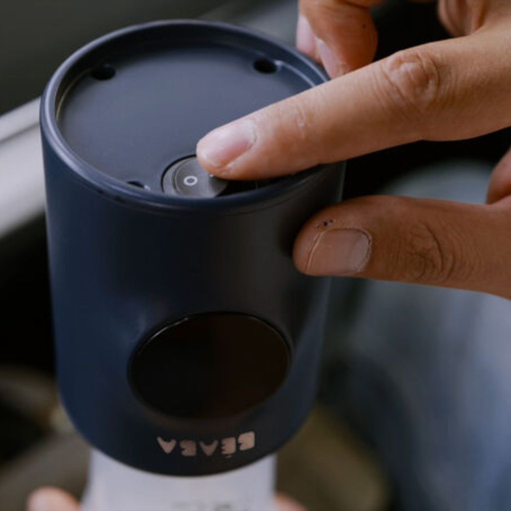 Béaba Flesverwarmer Milk Nomad Night Blue + 3 Adapters