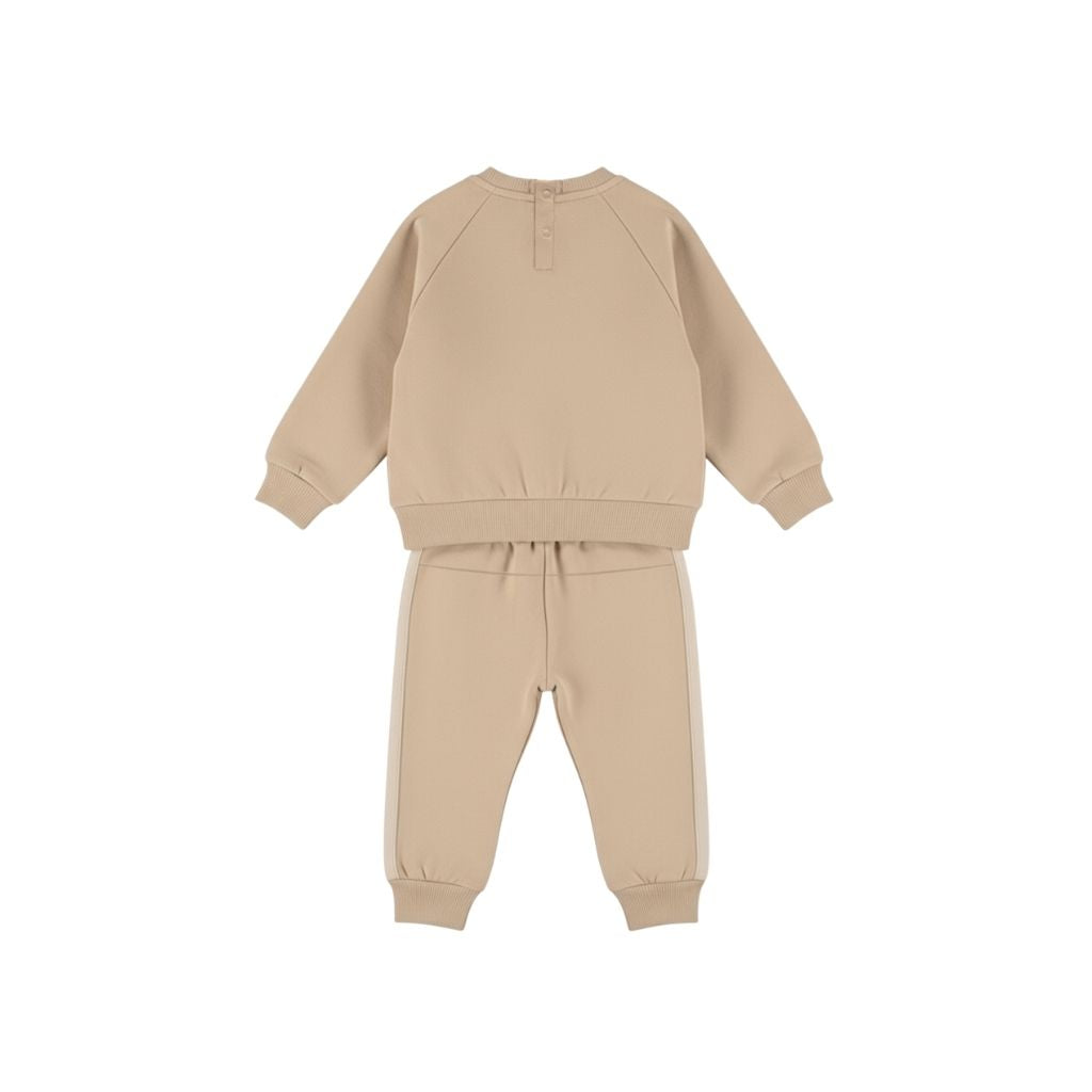 Dirkje Set 2 - Delig Sweater Loose Fit Jogging Jongens Irish Cream