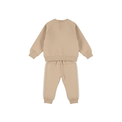 Dirkje Set 2 - Delig Sweater Loose Fit Jogging Jongens Irish Cream