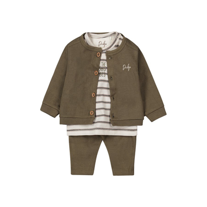 Dirkje Ensemble 3 pièces NOOS garçons Faded Green