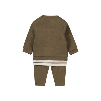 Dirkje Ensemble 3 pièces NOOS garçons Faded Green