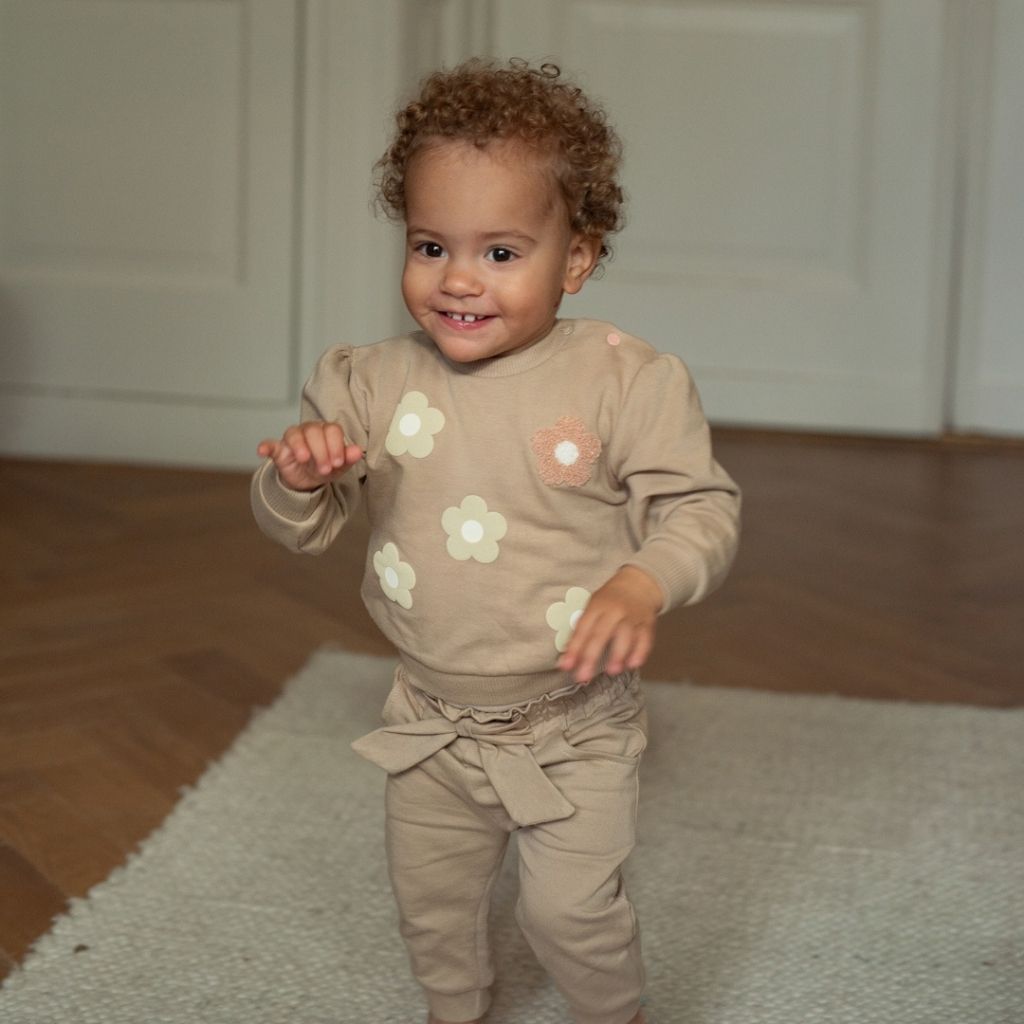 Dirkje Pull Filles Light Taupe 