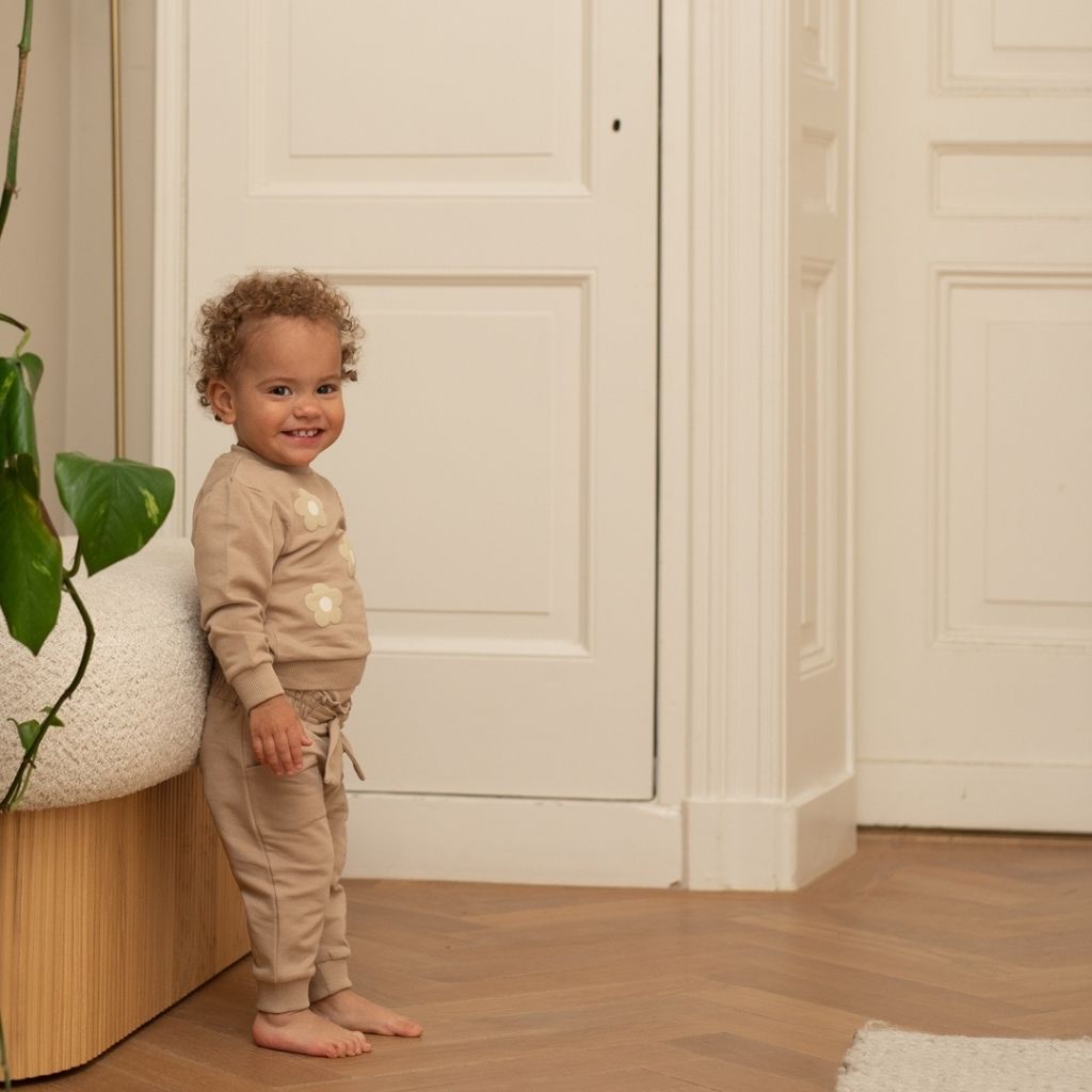 Dirkje Pull Filles Light Taupe 