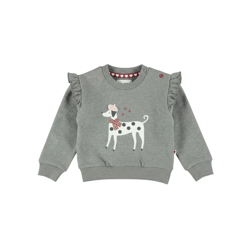 Dirkje Pull Filles Mid Gray Melee 