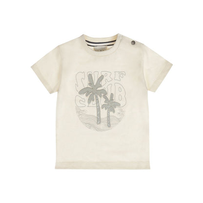 Dirkje T-shirt à Manches Courtes Blanc Cassé Pour Garçons