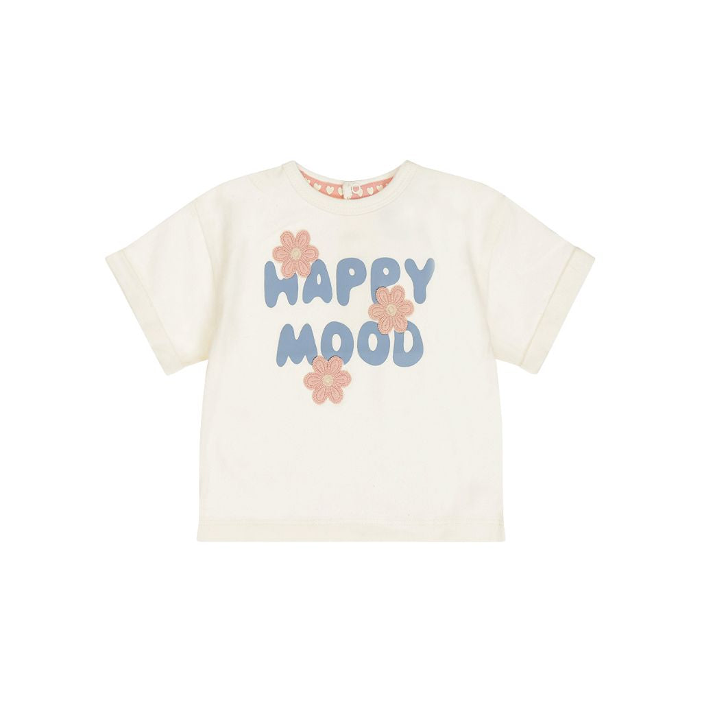 Dirkje T-shirt Met Korte Mouwen Loose Fit Off-white Meisjes