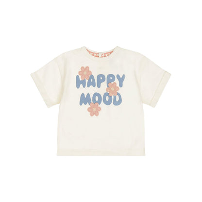 Dirkje T-shirt Met Korte Mouwen Loose Fit Off-white Meisjes