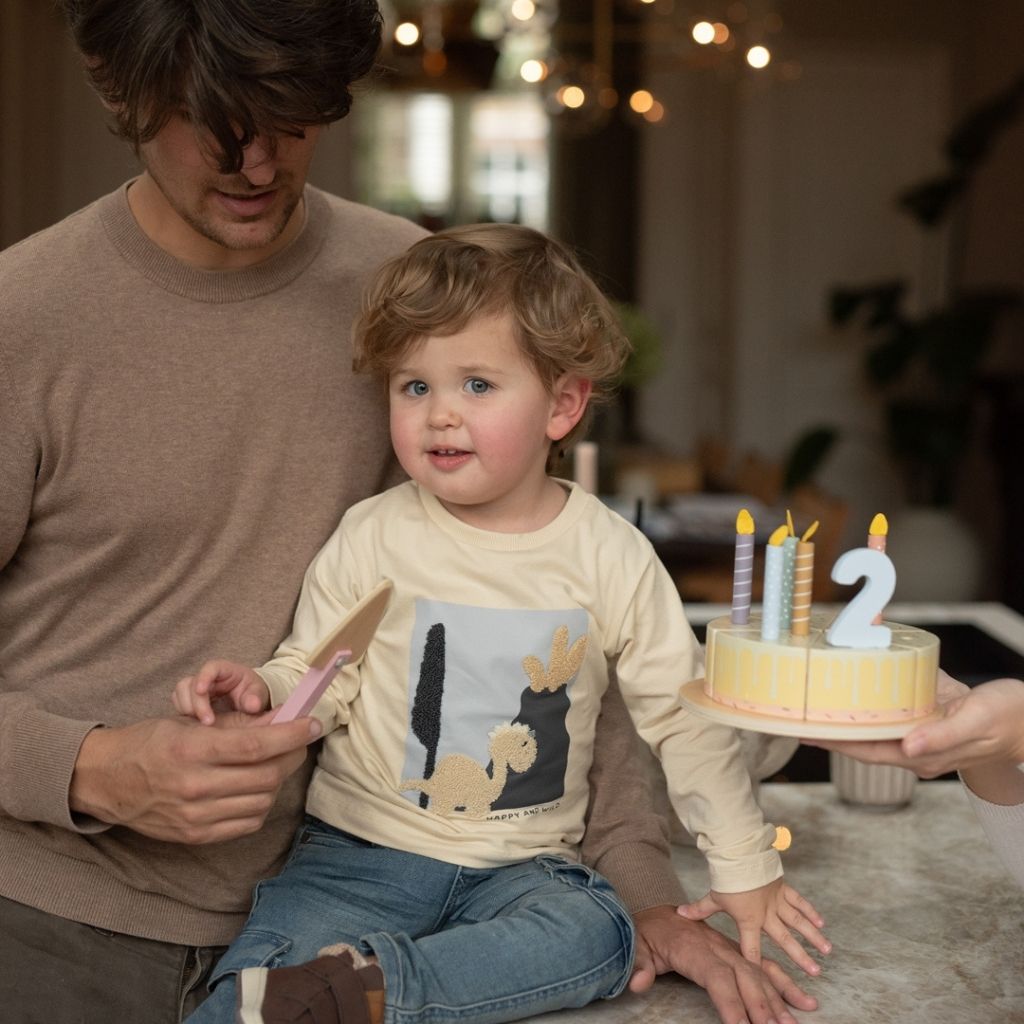 Dirkje T-shirt Manches Longues Angora  
