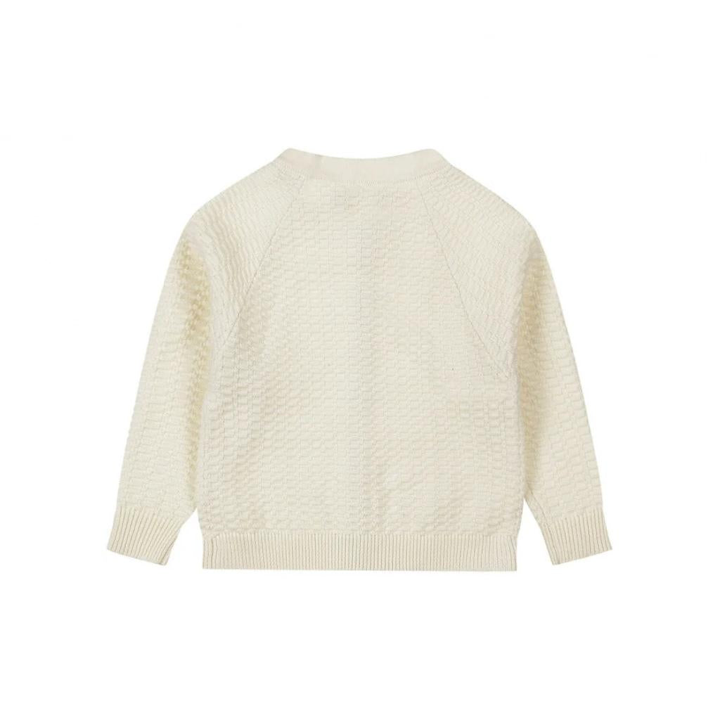 Dirkje Gilet en coton biologique Off White