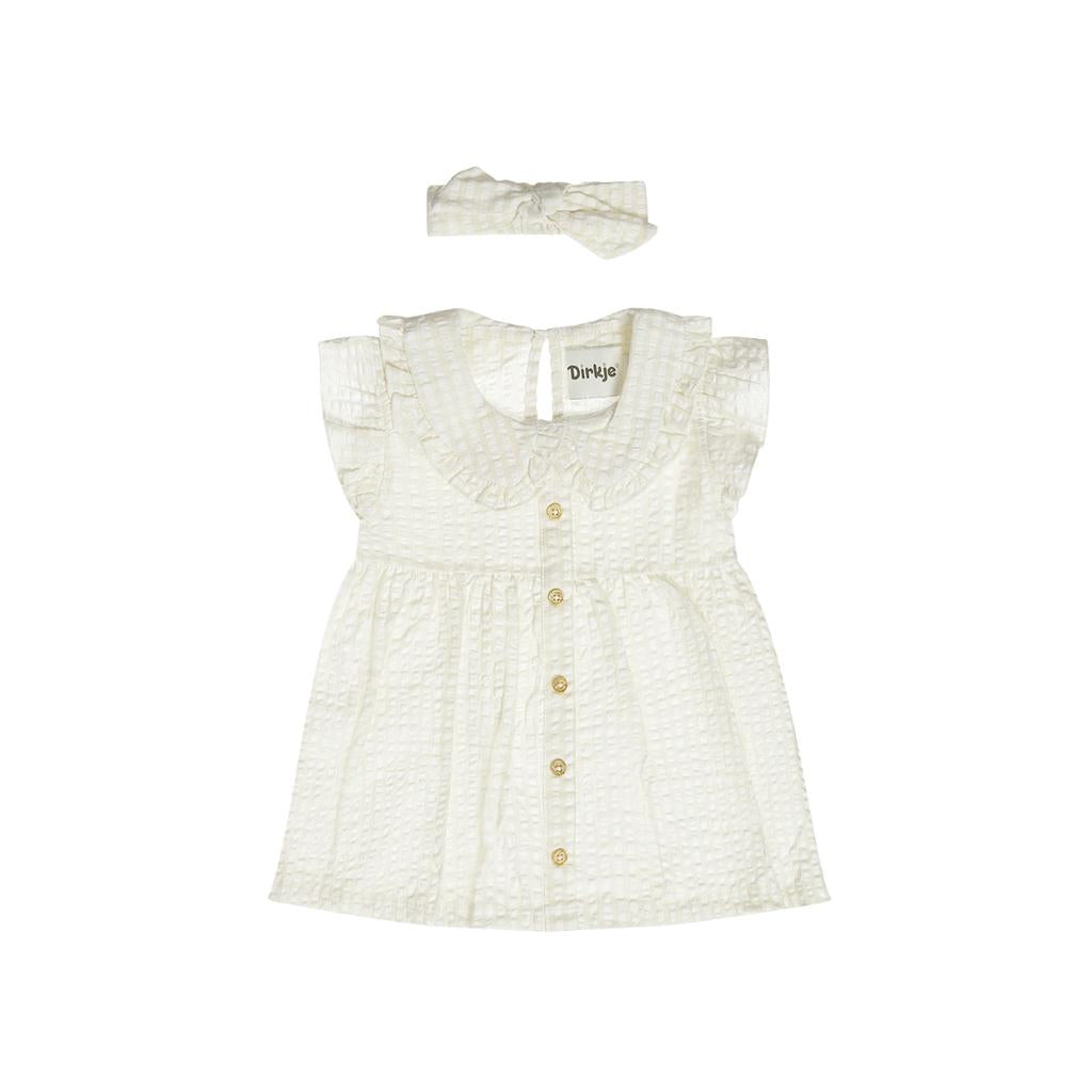 Dirkje Robe avec bandeau Sand