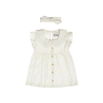 Dirkje Robe avec bandeau Sand