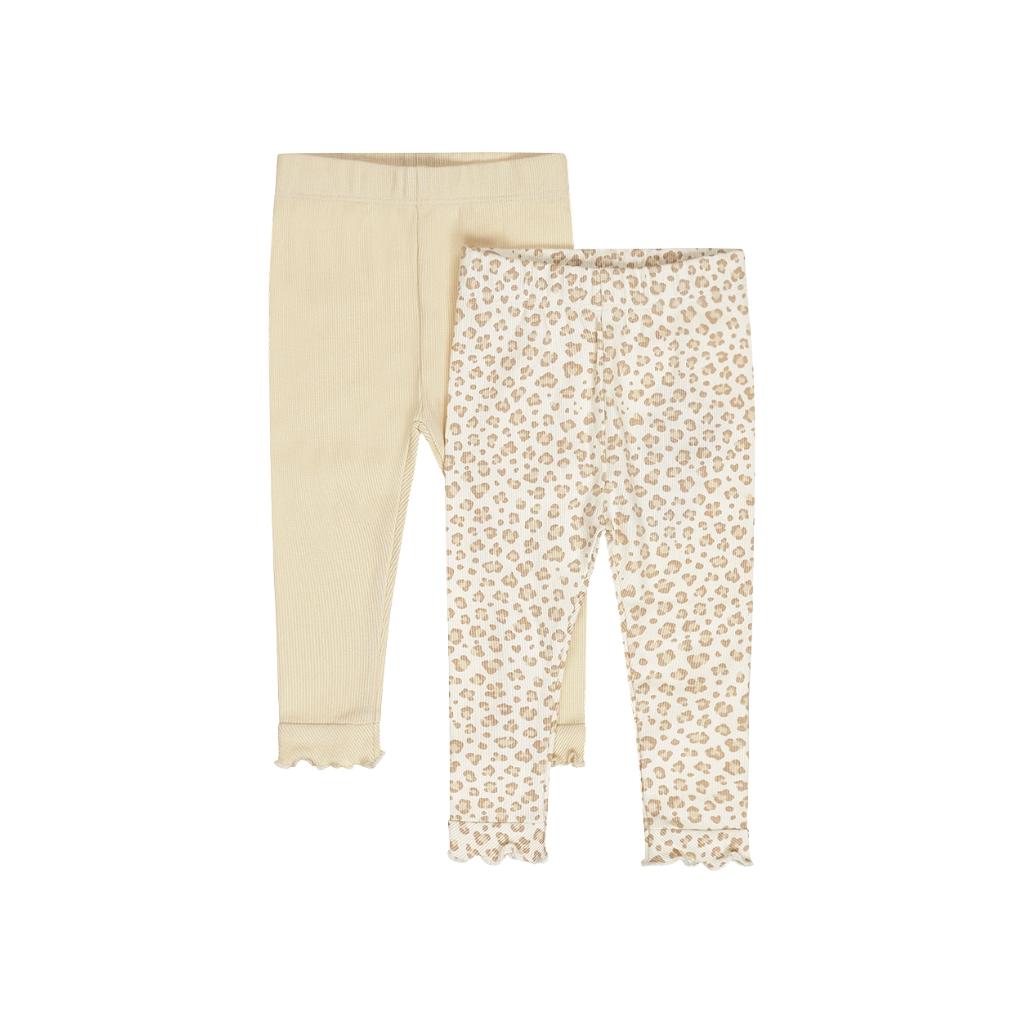 Dirkje Leggings Off-white – 2 stuks