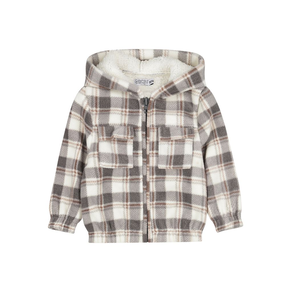 Dirkje Jas ruit Offwhite jongen