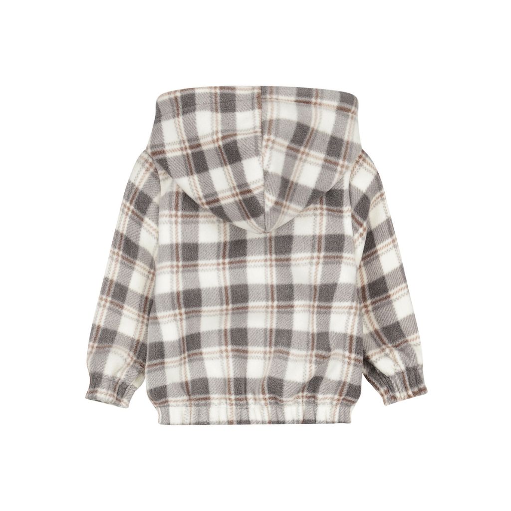 Dirkje Jas ruit Offwhite jongen