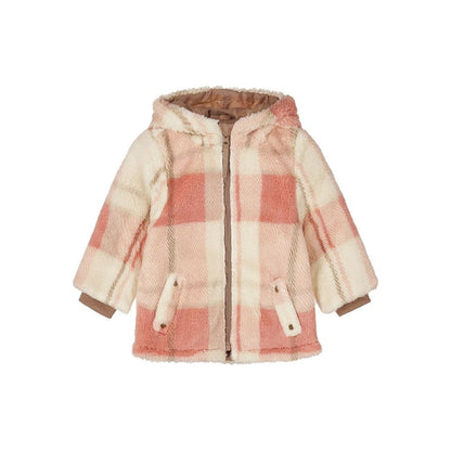 Dirkje Jas ruit Pink meisje